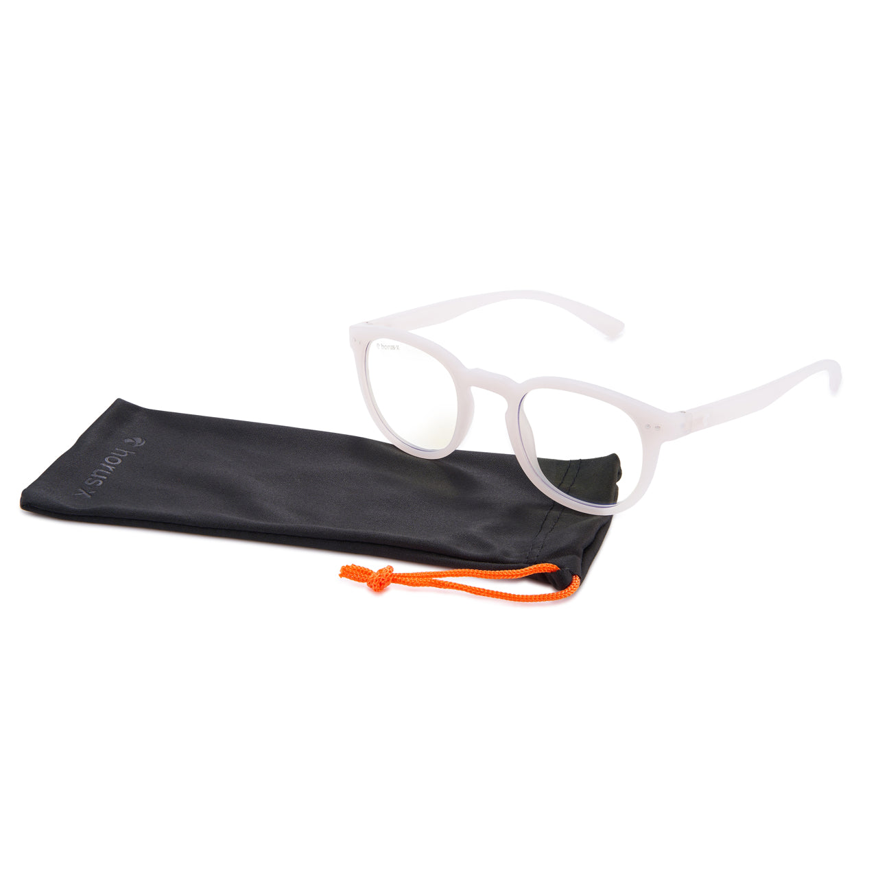 lunette anti lumière bleue vintage stockholm aux verres clair coloris Frost