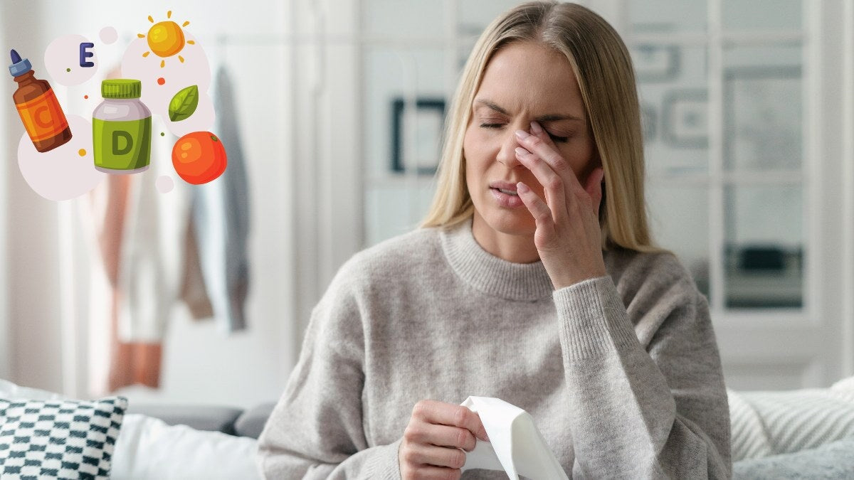 une femme bouleversée ressent de la douleur et touche ses yeux secs
